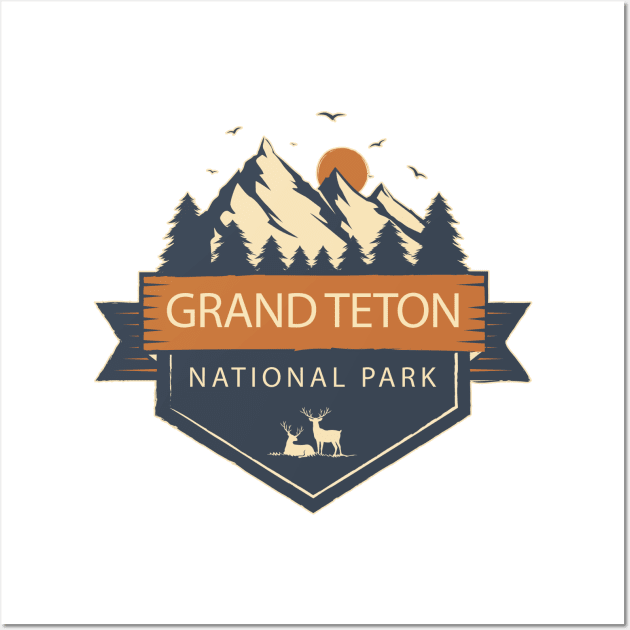 Grand Teton National Park Wall Art by roamfree